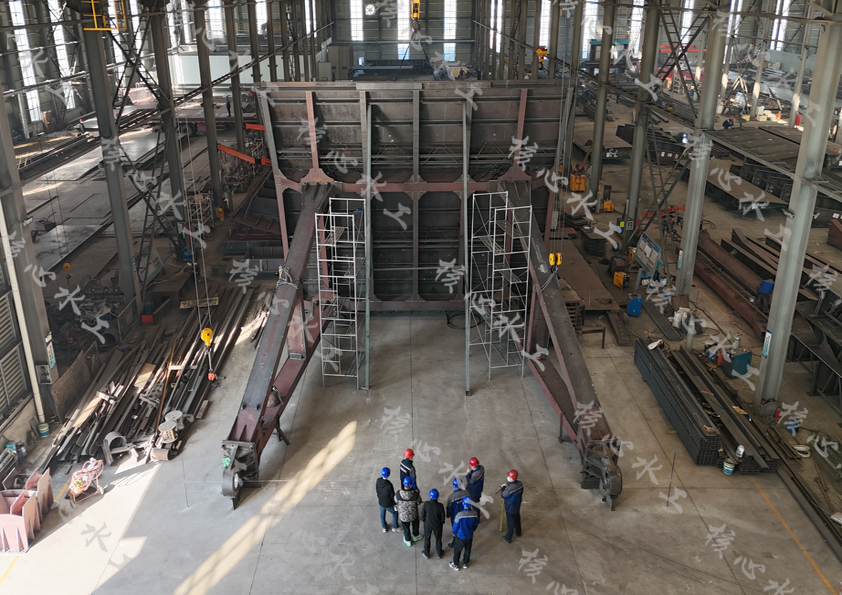 閘門總組裝調(diào)試區(qū)